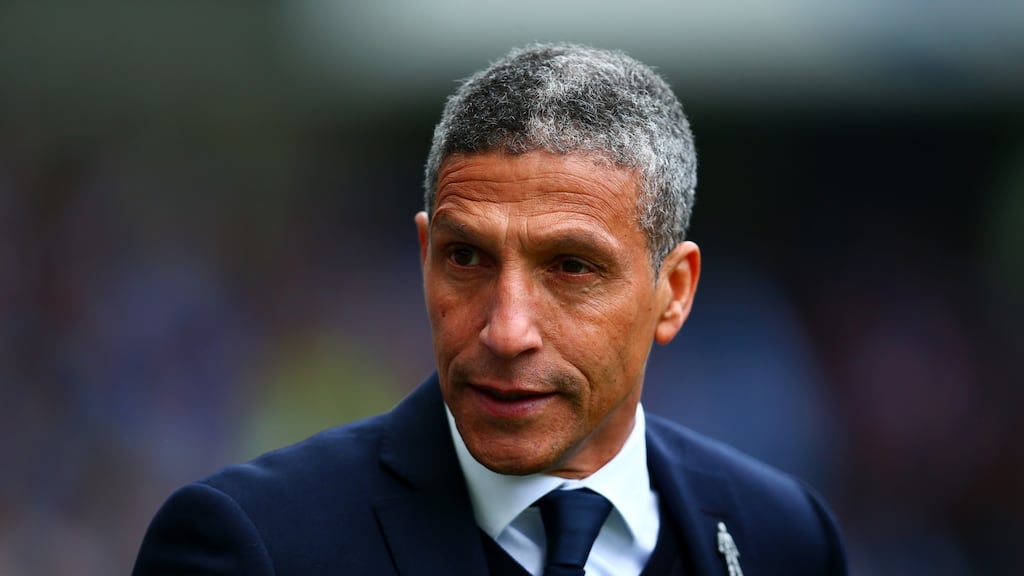 Brighton manager Chris Hughton: “I have a thirst for knowledge. I won’t always be a manager”. Photo: Dan Istitene/Getty Images