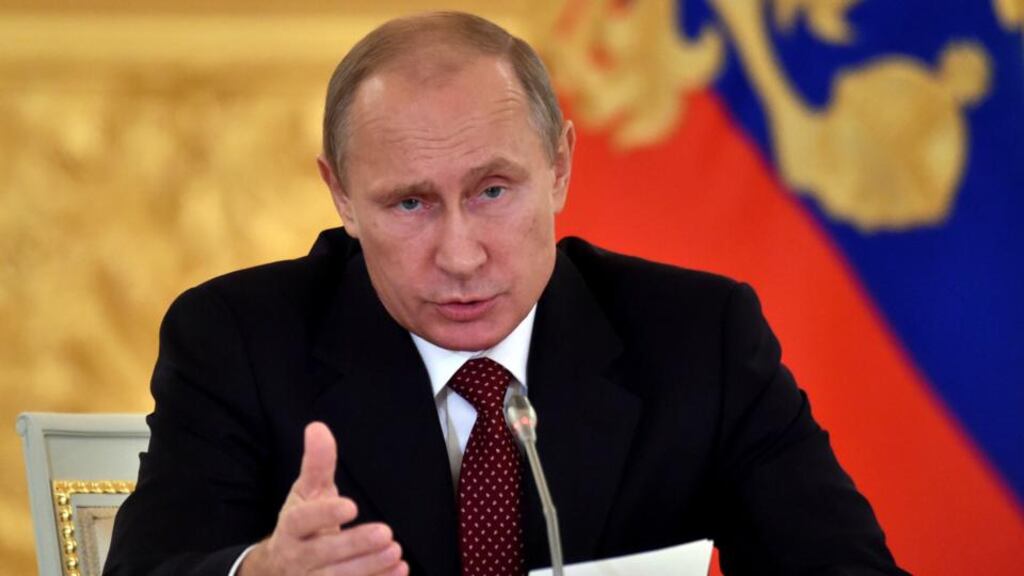 Vladimir Putin: signed amendments that were whisked through the Russian parliament last month without public debate. Photograph: AP/Kirill Kydryavtsev