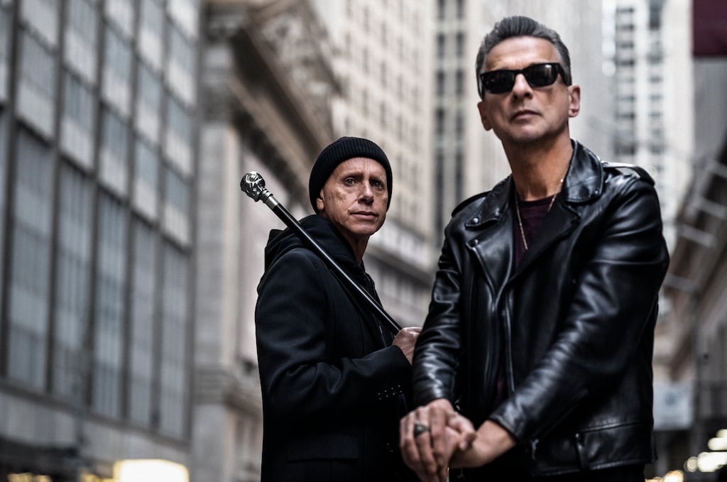 Dave Gahan and Martin Gore, the remaining members of Depeche Mode. Photograph: Anton Corbijn