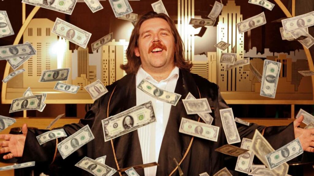 Nick Frost as John Self in a 2010 BBC adaptation of Money