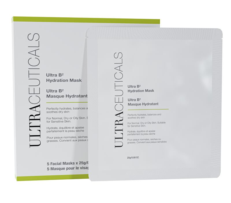 Ultraceuticals Ultra B2 Hydration Masks (€95 at selected clinics nationwide)