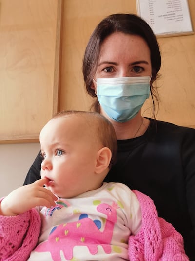 Aisling and Lanah at the first appointment.