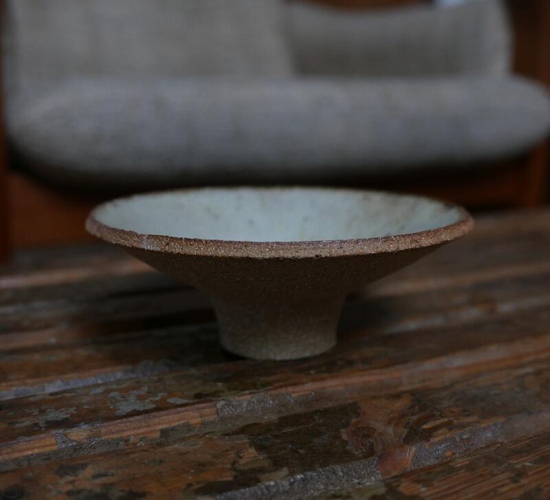 Cúán Greene says he likes to eat porridge from a ceramic bowl, made by friends