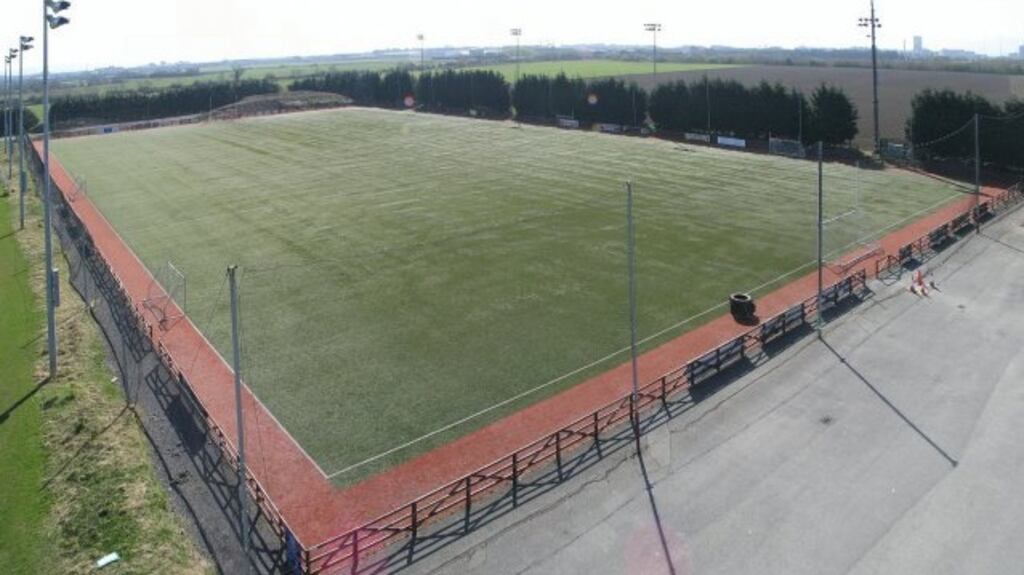 The grounds of Ballymun Kickhams GAA club: there was €150,000 for the renewal of the all-weather pitch