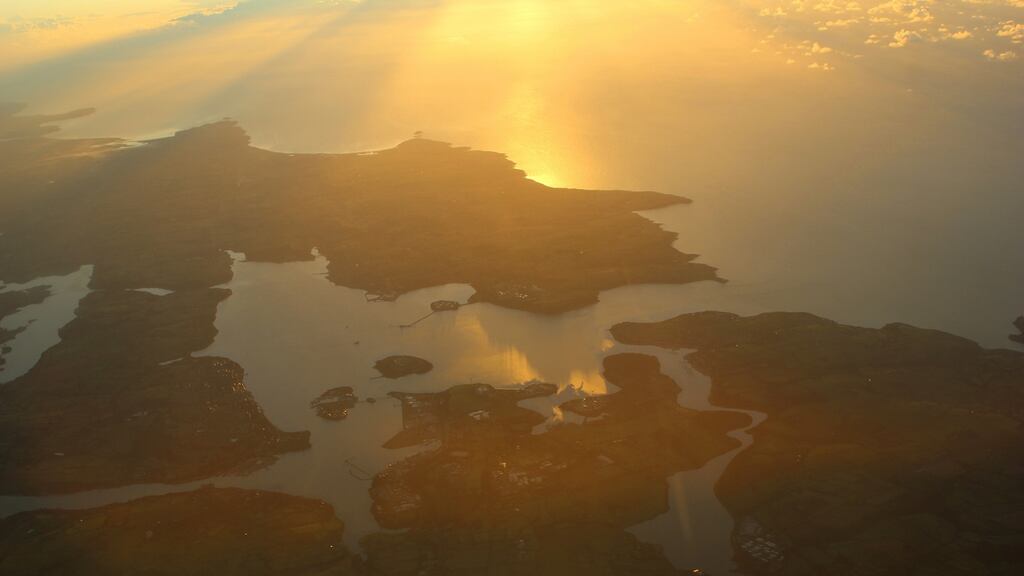 An aerial view of Cork Harbour where a new treatment plant is making a significant impact on the volume of raw sewerage being pumped into the water.