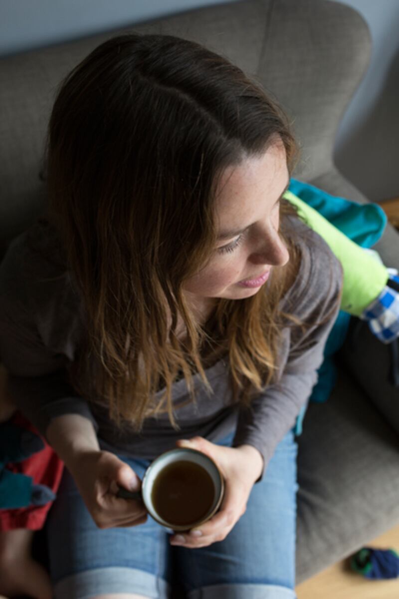 Doreen Cunningham, author of Soundings: Journeys in the Company of Whales. 'Soundings was born when I had just given birth to baby twins. And I suddenly realised where we were in terms of climate, and also realised that my life, which has had its dramatic moments, could carry that story.' Photograph: Joasis Photography
