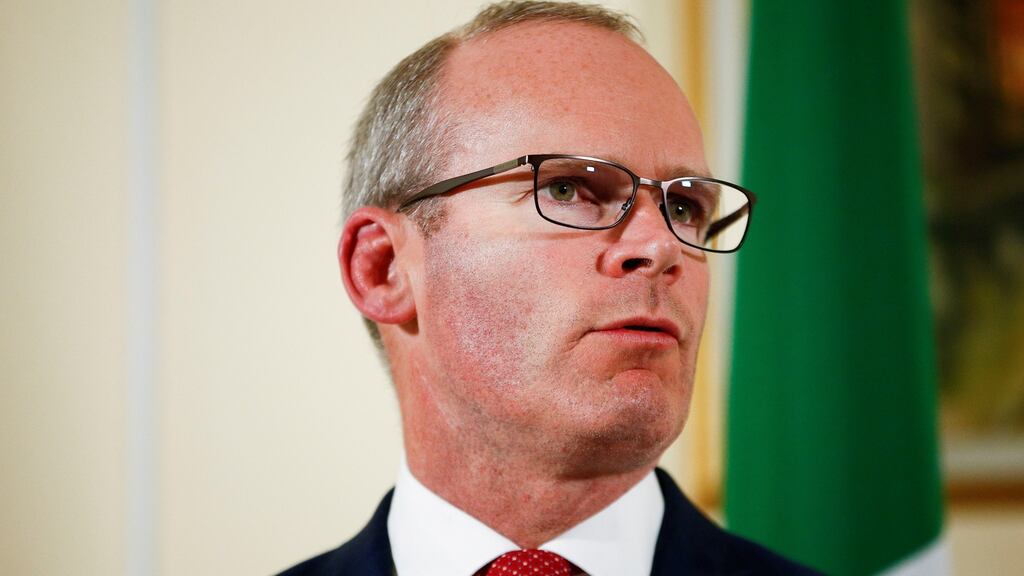 Minister for Foreign Affairs Simon Coveney is expected to arrive in Washington on Monday. File photograph: Reuters