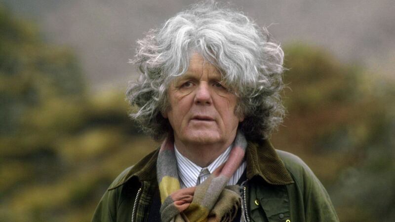 The late John Moriarty: 'Flying is what seagulls and ravens do.' Photograph: Don MacMonagle