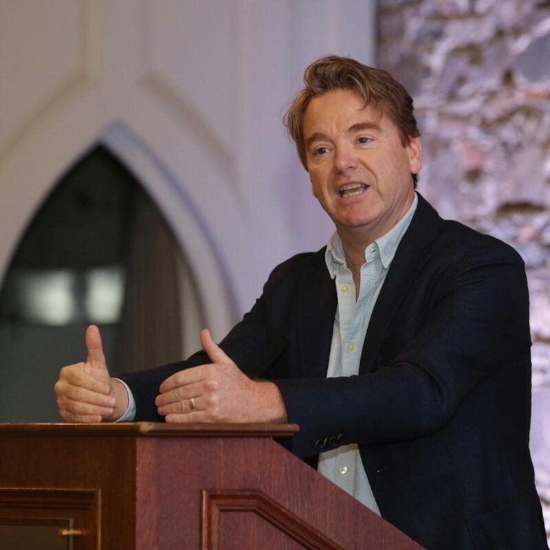 David McWilliams. Photograph: Damien Eagers