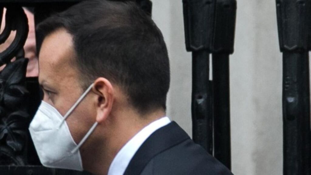 Tánaiste Leo Varadkar: The Government is working on a “solution” for the “small group of people who can’t get the vaccine for a particular reason”. Photograph: Gareth Chaney/Collins