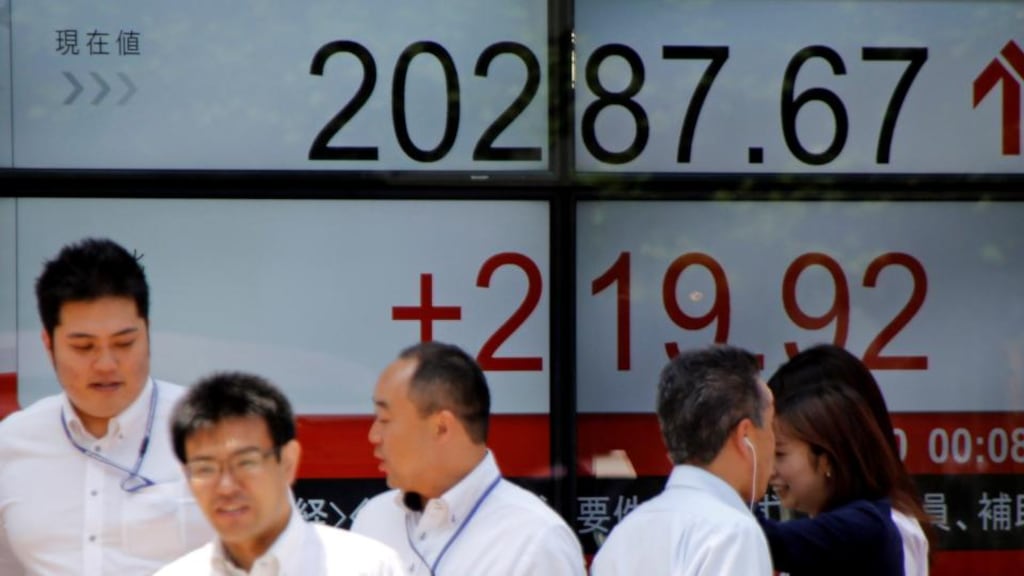 Japan’s Nikkei jumped to a near two-year high on Tuesday and European stock markets built on their biggest one-day gain in two months.