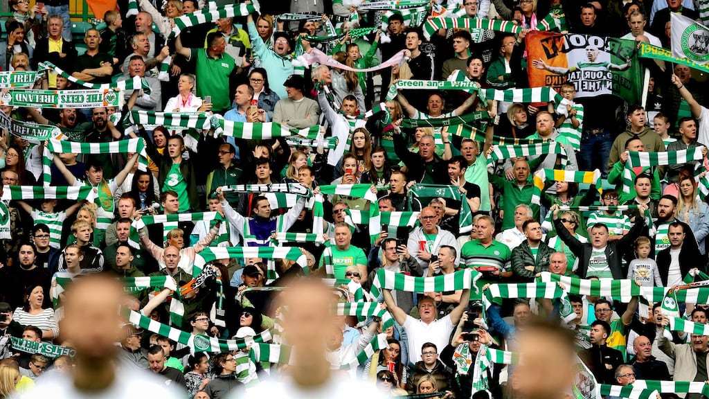 Celtic will take on Rosenborg without Moussa Dembele on Wednesday. Photograph: Inpho