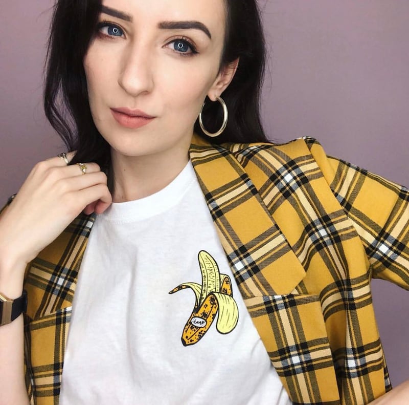 Hannah Vail, designer, Han* wearing Han* tee, €26