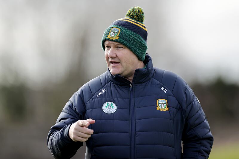 Meath manager Robbie Brennan is unimpressed by new-look game. 'I don’t like it; it’s not Gaelic football.' Photograph: Laszlo Geczo/Inpho