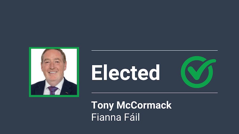 Offaly: Tony McCormack (FF)
