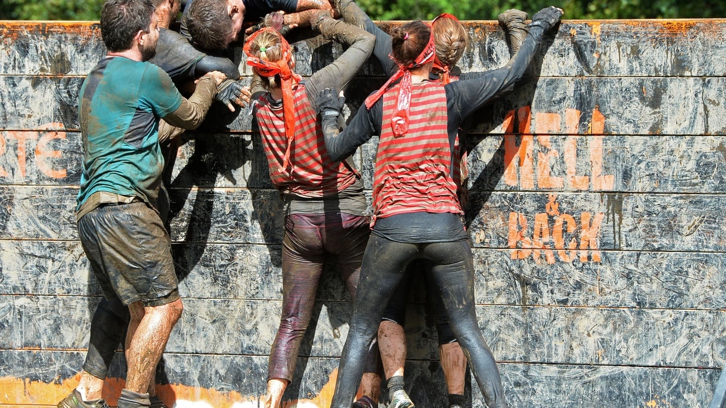 Almost there . . . Photograph: Eric Luke