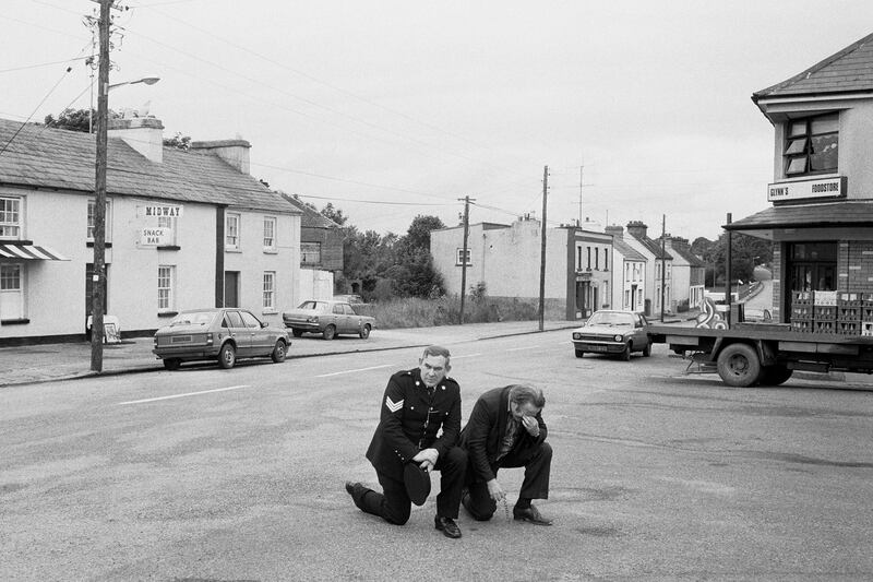A garda at Corpus Christi in Williamstown, Co Galway. From A Fair Day. 1983. © Martin Parr/Magnum Photos