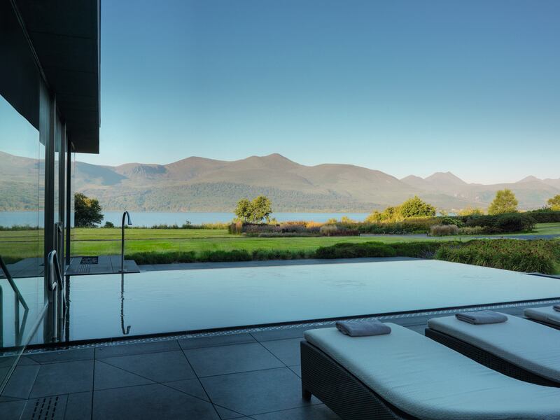 A view from the the Europe Hotel in Killarney