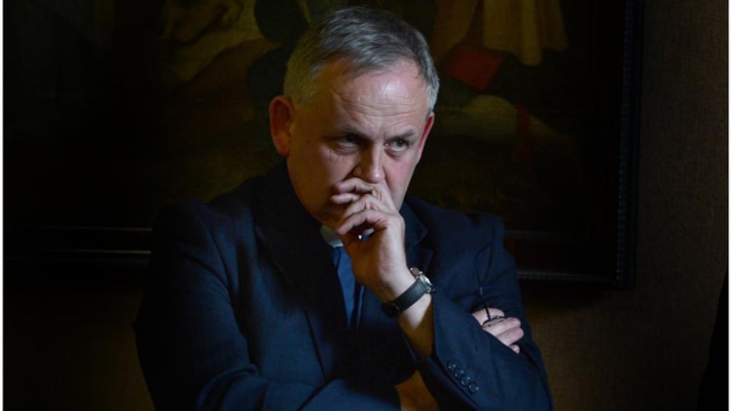 Msgr Hugh Connolly, a fluent French speaker, has completed the usual 10-year term as president at St Patrick’s College, Maynooth. Photograph: Brenda Fitzsimons