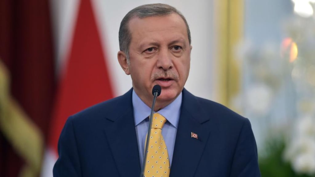 Turkey has taken a tough stance on social media under president Tayyip Erdogan and the ruling AK Party he founded. Photograph: Adek Berry/AFP/Getty Images