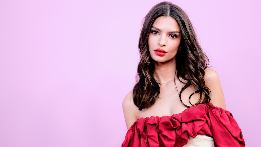 Emily Ratajkowski at a fashion awards event in New York in 2019. Photograph: Dimitrios Kambouris/Getty Images