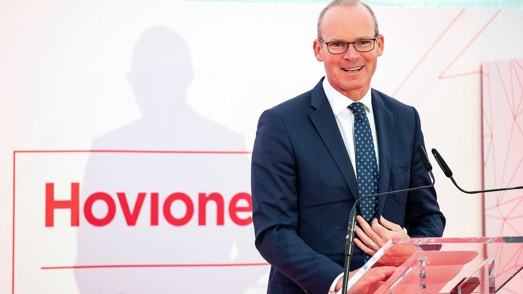 Speaking after an event in Cork, Tánaiste Simon Coveney said he still believed British prime minister Boris Johnson would travel to Dublin next Monday to meet Taoiseach Leo Varadkar. Photograph: Philip Leonard