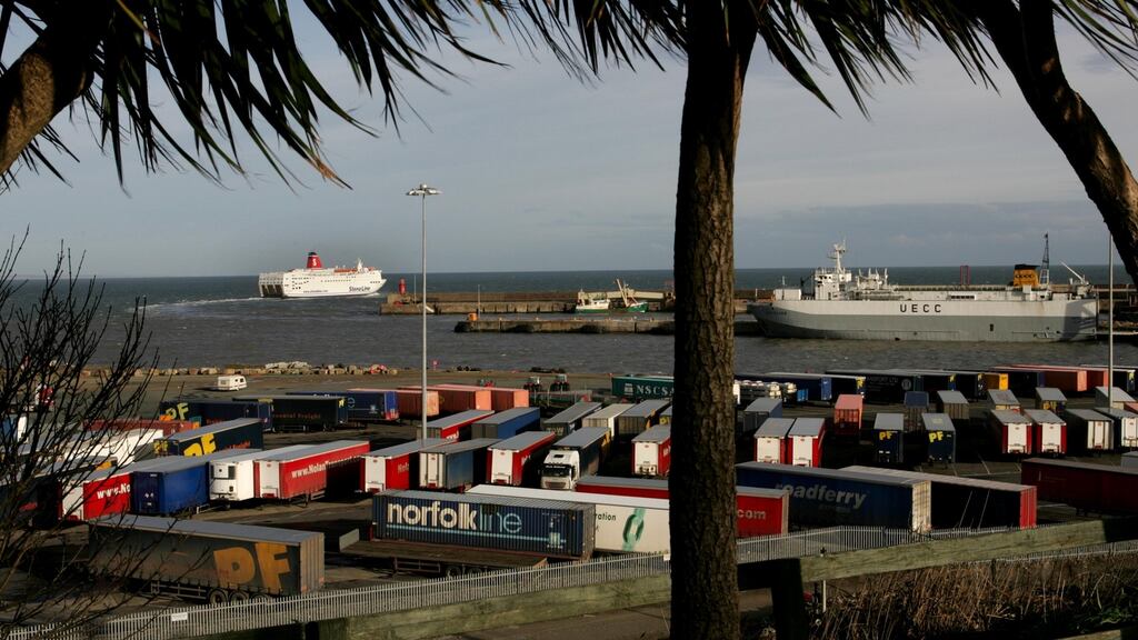Labour leader Brendan Howlin that moving the Ireland-France ferry out of Rosslare could do huge damage to the Irish economy. File Photograph: Matt Kavanagh
