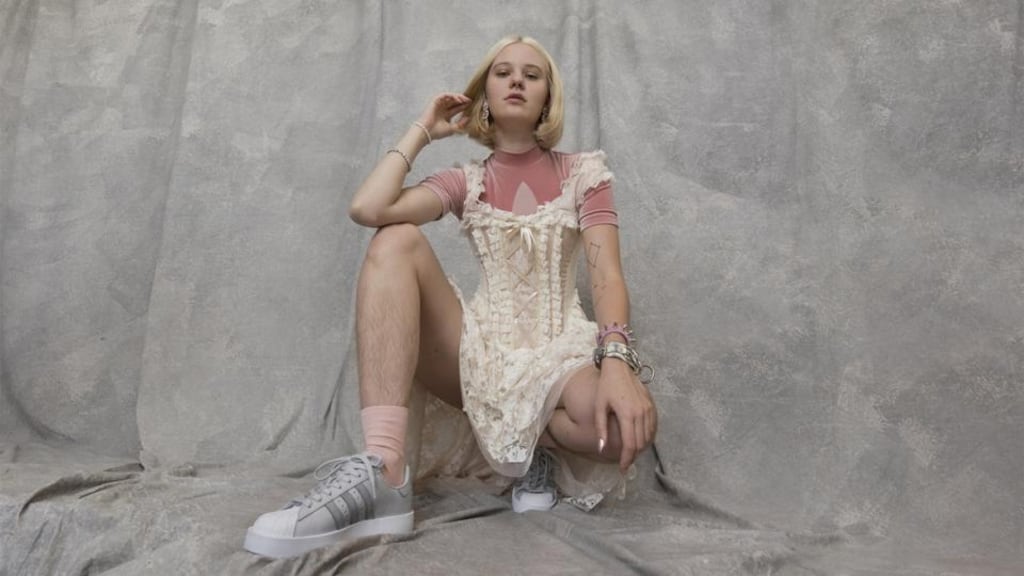 Arvida Byström: “Literally I’ve been getting rape threats in my DM inbox.” Photograph: Adidas