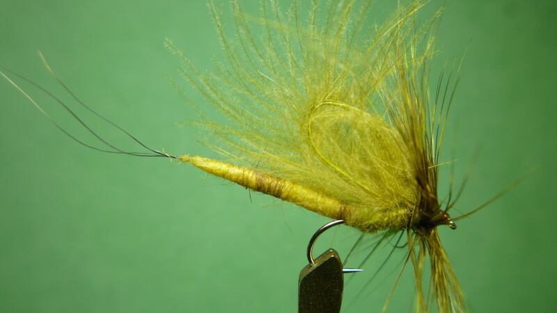 Loop Wing Mayfly, tied by Jimmy Tyrrell