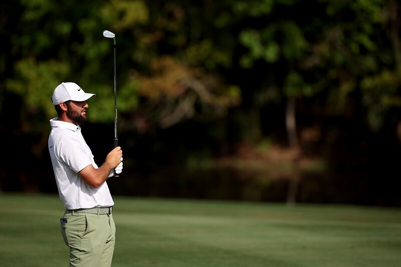 Scottie Scheffler: was in imperious form as he completed back-to-back wins on USPGA Tour by claiming The Players, for the second successive year, at TPC Sawgrass in Ponte Vedra Beach, Florida. Photograph: Jared C. Tilton/Getty Images