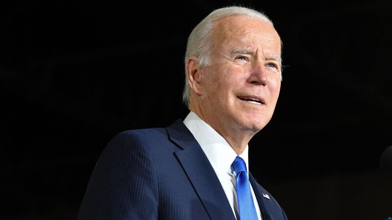 US President Joe Biden: a tweet from him proclaiming his inauguration to be “a new day in America” was the most liked of the year in Ireland. Photograph: Nicholas Kamm/AFP/Getty