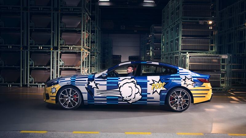 BMW’s M850i Gran Coupe with Jeff Koons artwork is a limited edition car: just 99 will be produced.