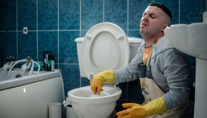 Alex Murphy in The Young Offenders. Photograph: Vico Films/BBC