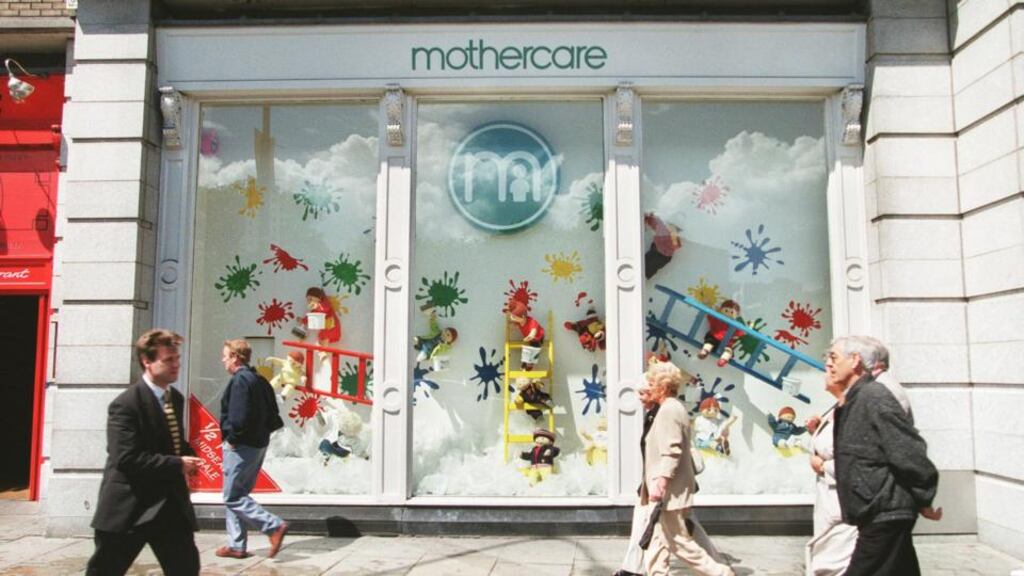Mothercare Ireland is a franchise of Mothercare UK and has traded here for 23 years. It is the country’s largest maternity, baby, nursery and children’s clothes retailer.