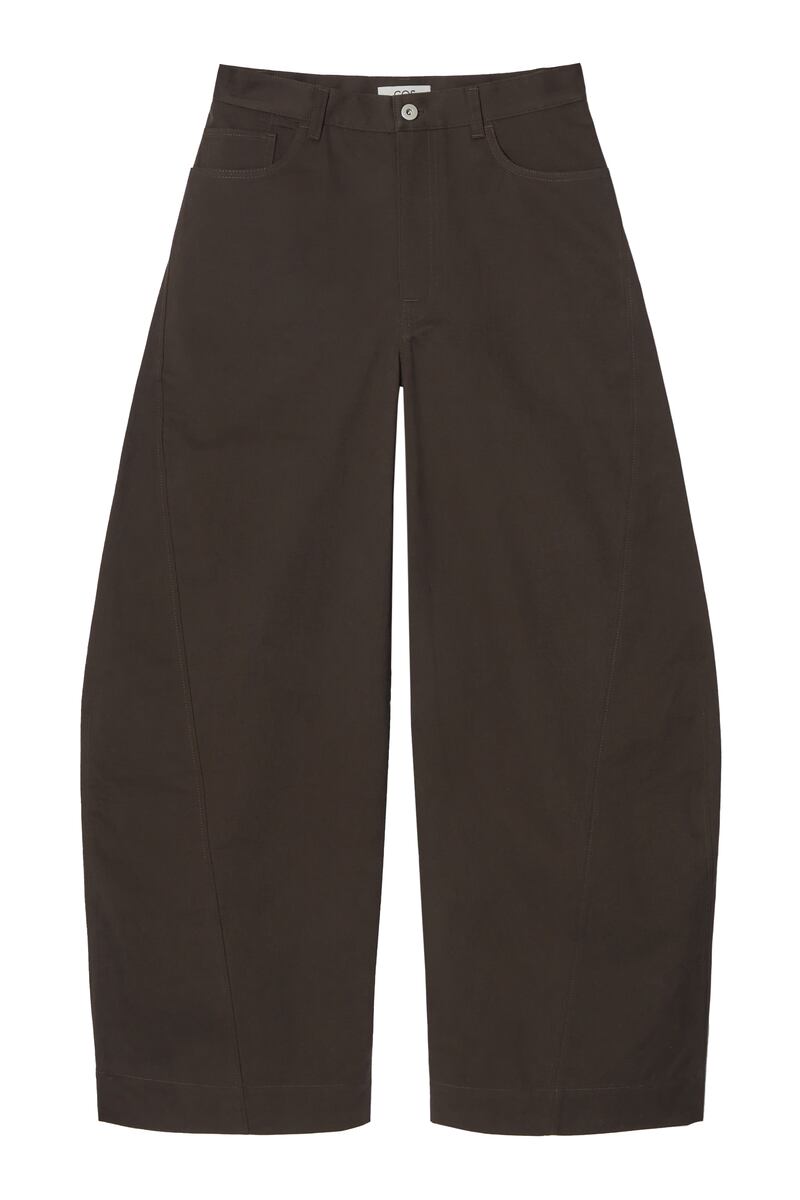 Barrel Leg trousers, €99, Cos
