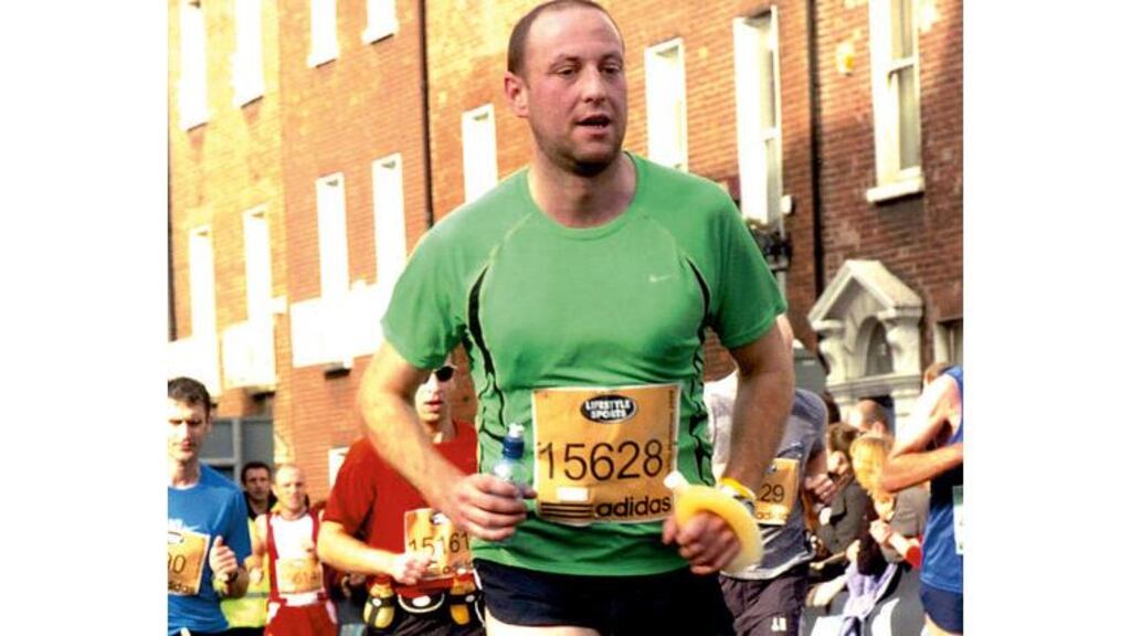 Gavan Farrell: His biggest achievement to date was completing the Dublin marathon when he had man flu.