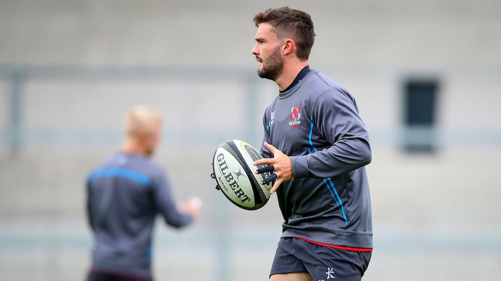 Bill Johnston: will make his first start for Ulster against Toyota Cheetahs. Photograph: Tommy Dickson/Inpho