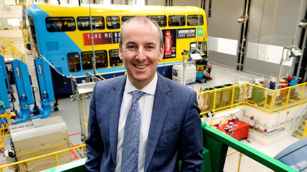 Ray Coyne: ‘Dublin Bus is a real force for good in our city and it will be central to the post-pandemic recovery.’ Photograph: Maxwells