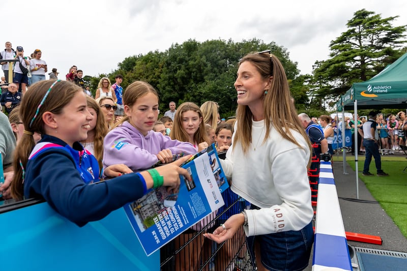 Heptathlete Kate O’Connor won gold in the heptathlon at the World University Games. Photograph: INPHO/ Morgan Treacy