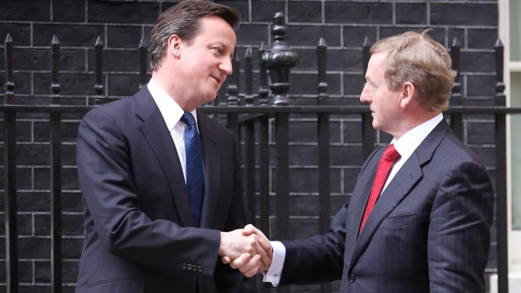 The report follows on from a joint statement on co-operation issued in March 2012 by Taoiseach Enda Kenny and Prime Minister David Cameron