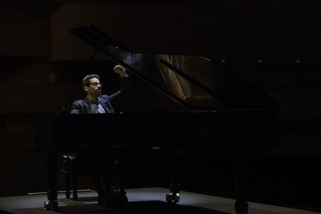 Pianist Jonathan Biss: 'I have never loved anything remotely as much as I loved music.' Photograph: Luis Luque