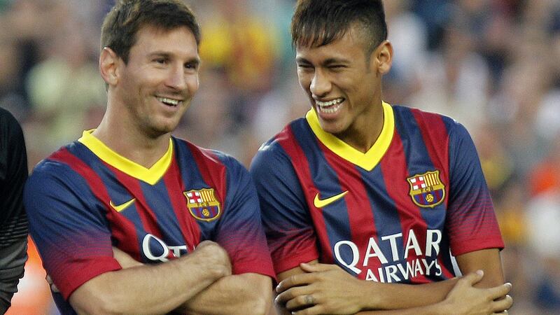 Messi wanted Barcelona to re-sign Neymar Jr last summer from Paris Saint-Germain. Photograph: Quique Garcia/AFP via Getty Images