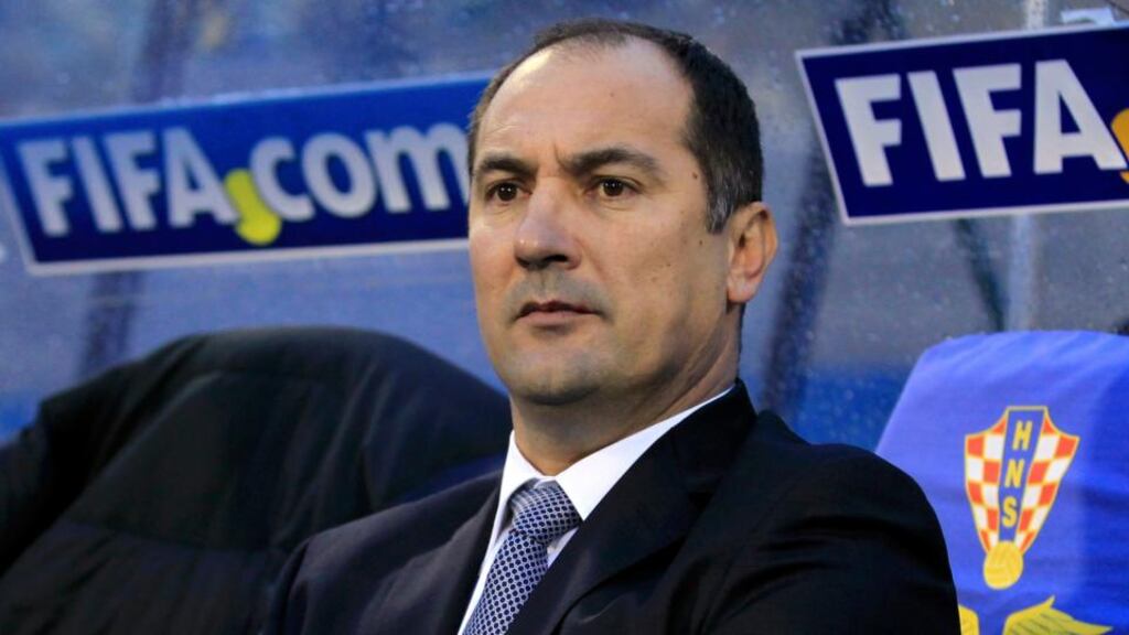 Croatia have sacked coach Igor Stimac following the 2-0 defeat to Scotland, replacing him with another former international in Niko Kovac. Photograph: Antonio Bronic/Reuters