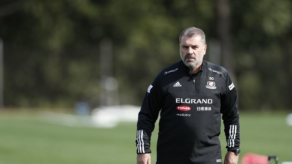 Ange Postecoglou’s first competitive game in charge of Celtic will be against Denmark’s Midtjylland. Photograph: Yokohama F Marinos/PA