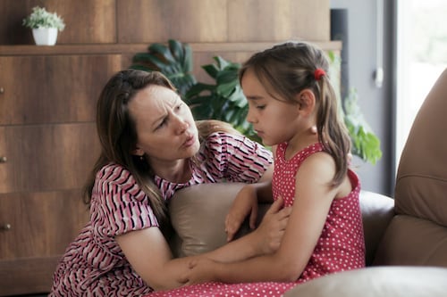 ‘My eight-year-old gets into a panic when I leave the house’