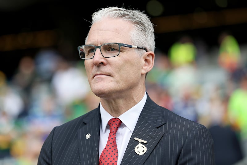 GAA president Jarlath Burns. Photograph: Laszlo Geczo/Inpho