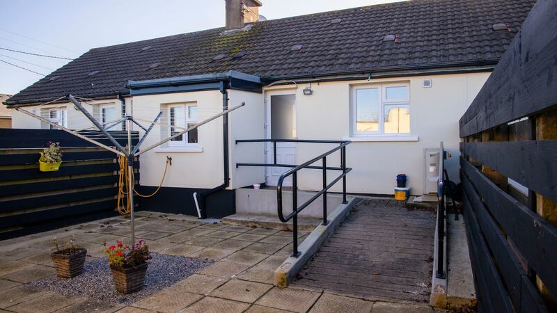 Retrofitted houses at College View, Wexford town. Photograph: Patrick Browne for passivehouseplus.ie