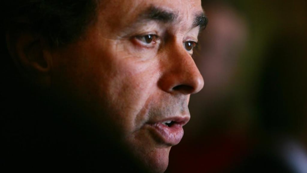 Minister for Justice Alan Shatter: was out of the country on Government business