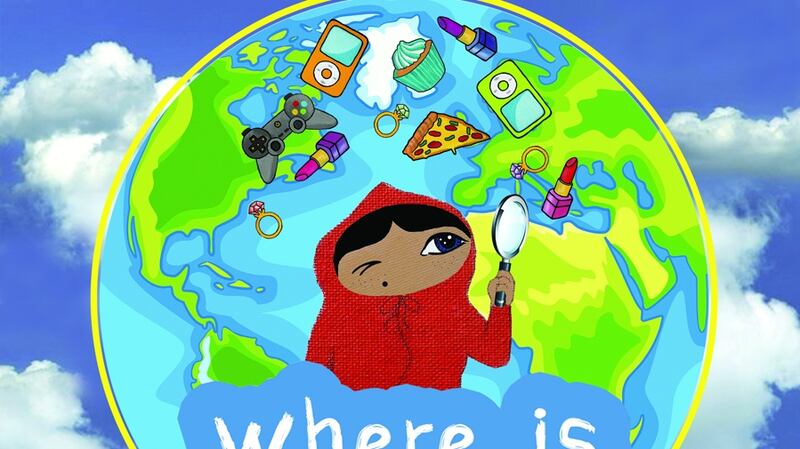 The cover for the second book, ‘Where is Happy?’