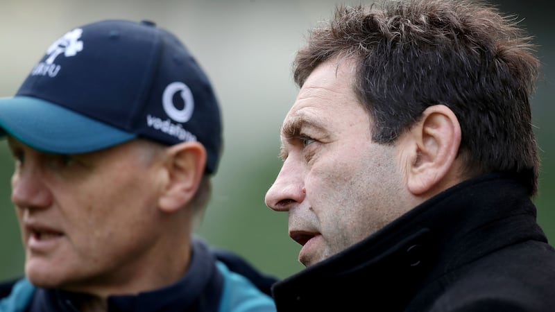 IRFU Performance Director David Nucifora. Photograph: Dan Sheridan